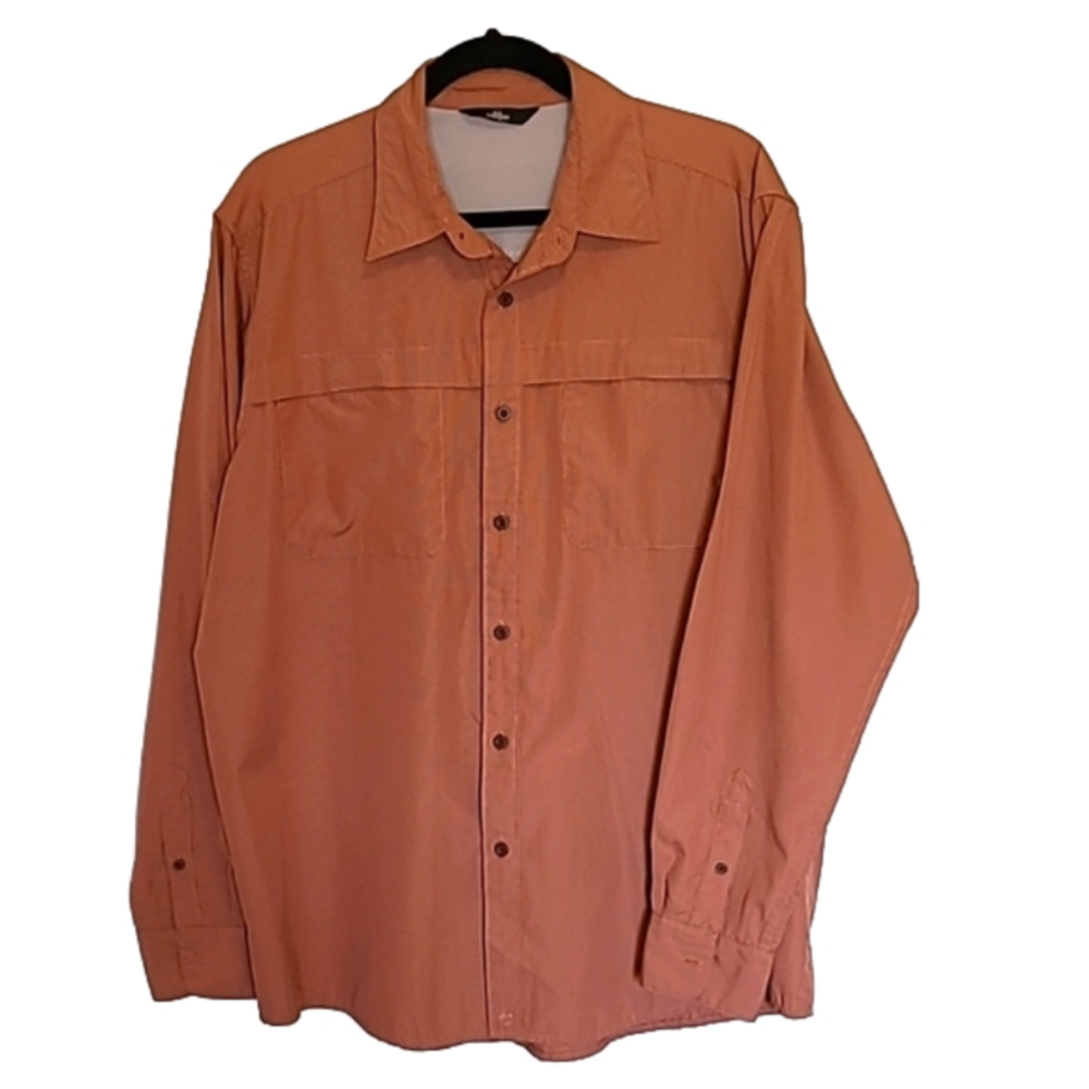 Wrangler Shirt Men's L Button-Up  Long-Sleeved